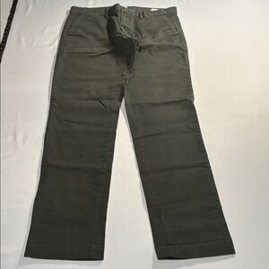 GAP Women's Olive Slim Pants 34x32